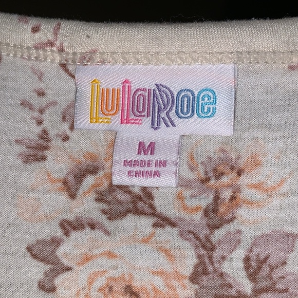 LuLaRoe Floral Floor Length Maxi Dress Size M *Final Price - Picture 5 of 6